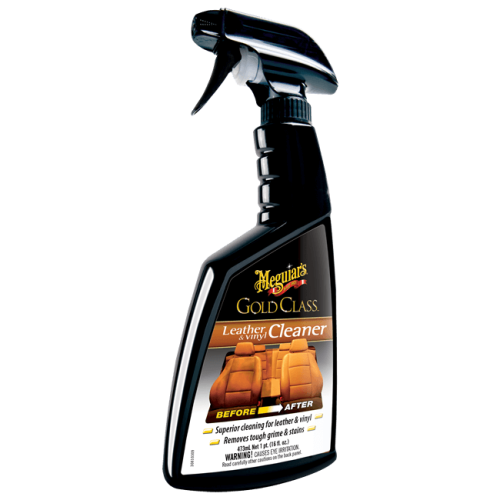 Meguiar's Gold Class Leather & Vinyl Cleaner - czyszczenie skóry i winylu 473ml - Sklep detailingowy Automotive Care
