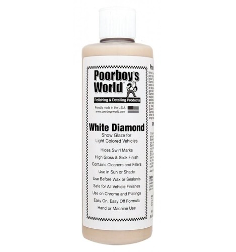 Poorboy`s World White Diamond Show Glaze 473ml - Sklep detailingowy Automotive Care