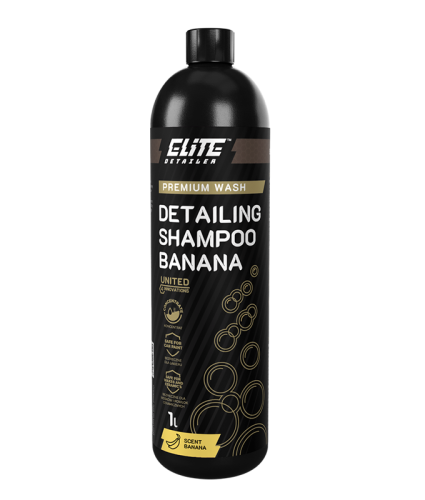 Elite Detailer Detailing Shampoo Banana – szampon o neutralnym pH i zapachu banana 1l - Sklep detailingowy Automotive Care