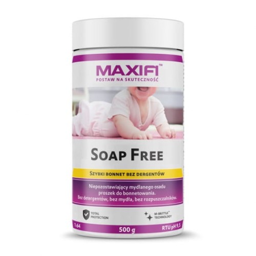 Maxifi Soap Free – produkt do bonnetowania tapicerki materiałowej 500g - Sklep detailingowy Automotive Care