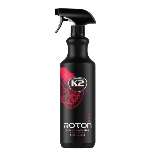 K2 ROTON PRO - preparat do mycia felg efekt krwawej felgi 1L - Sklep detailingowy Automotive Care
