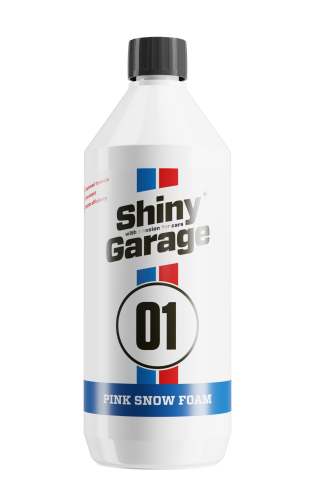Shiny Garage Pink Foam - neutralna piana aktywna kolor różowy zapach gruszki z trawą cytrynową 1L - Sklep detailingowy Automotive Care