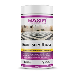 Maxifi Emulsify Rinse – płyn do płukania ekstrakcyjnego delikatnych tkanin 500g