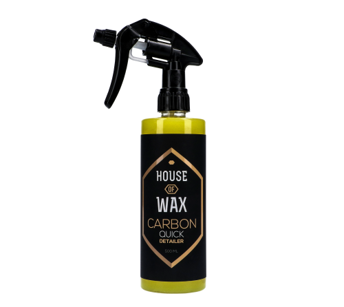 House of Wax Carbon Quick Detailer – quick detailer zapewnia śliskość, przyciemnienie i wysoką głębię koloru 500ml - Sklep detailingowy Automotive Care