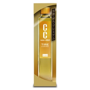PROSTAFF CC Water Gold Tire Coating - dressing do opon, wysoki połysk 190ml