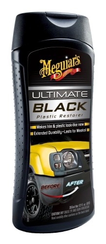 Meguiar`s Ultimate Black Plastic Trim Restorer - nabłyszcza plastiki 356ml - Sklep detailingowy Automotive Care