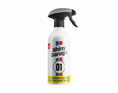 Shiny Garage Interior Plastic Protectant Matt - matowy dressing do tworzyw wewnętrznych 500ml - Sklep detailingowy Automotive Care