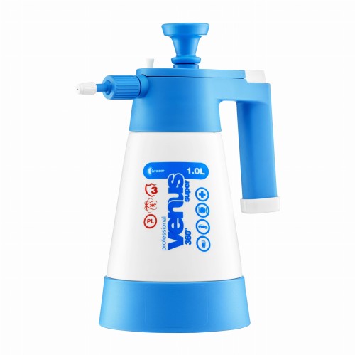 KWAZAR Venus Super 360 PRO+ - opryskwiacz ciśnieniowy 1L - Sklep detailingowy Automotive Care