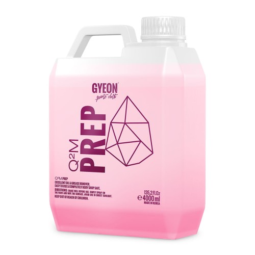 Gyeon Q2M Prep – odtłuszcza lakier przed nałożeniem wosku lub powłoki 4L - Sklep detailingowy Automotive Care