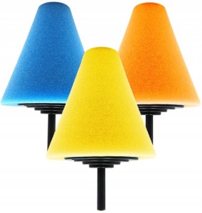 AC Product Polish Cone Set - stożek polerski na wiertarkę/wkrętarkę, zestaw stożków polerskich