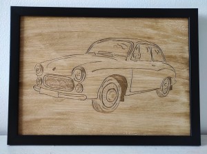 Meldor Art Syrenka - grawer ręczny w drewnie