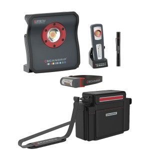 Scangrip DETAILING KIT ULTIMATE - zestaw lamp do inspekcji lakieru