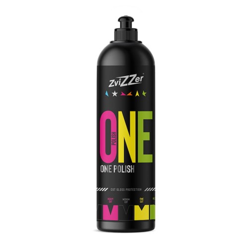 ZviZZer One Polish - pasta polerska AiO All in One cięcie/ wykończenie/ ochrona 750ml - Sklep detailingowy Automotive Care