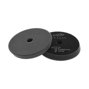 ZviZZer THERMO PAD Black Low Cut - czarna gąbka polerska bardzo miękka 135/20/125mm