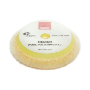 Rupes Wool Polishing Pad - futro polerskie średnie 80/90mm