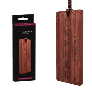 Fresso Pure Passion - drewniana zawieszka zapachowa