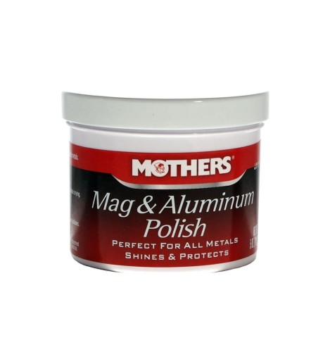 Mothers Mag & Aluminium Polish - pasta do polerowania metalu 141g - Sklep detailingowy Automotive Care