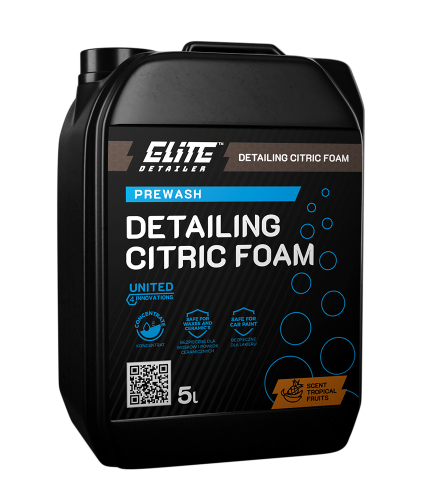 Elite Detailer Detailing Citric Foam - piana aktywna o kwaśnym pH 5L - Sklep detailingowy Automotive Care