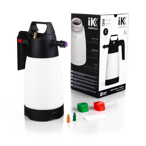 iK FOAM PRO 2+ - profesjonalna ręczna pianownica ciśnieniowa z wentylem do kompresora - Sklep detailingowy Automotive Care
