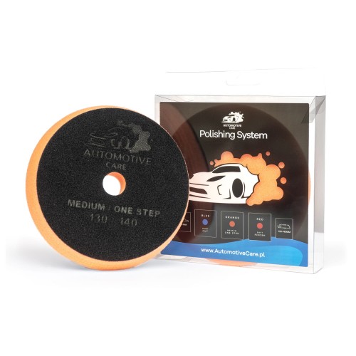Automotive Care Medium / One Step Foam Pad - pad, gąbka polerska średnia, jednoetapowa 130/140mm - Sklep detailingowy Automotive Care