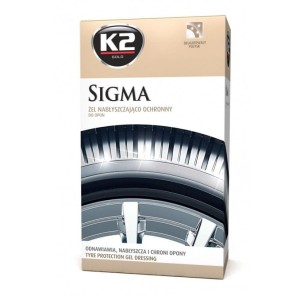 K2 Sigma - żel nabłyszczająco ochronny do opon 500ml