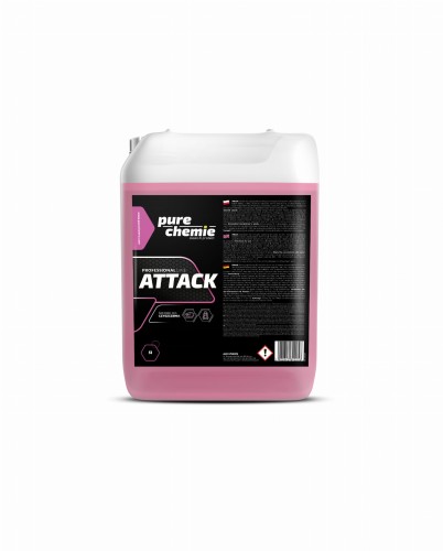 Pure Chemie LCK Attack – skoncentrowany preparat do czyszczenia pasów i prania tapicerki 5L - Sklep detailingowy Automotive Care