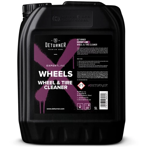 Deturner Expert Line Wheels Tire & Wheel Cleaner - zasadowy produkt do mycia felg 5L - Sklep detailingowy Automotive Care