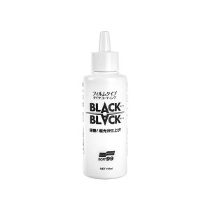 SOFT99 Black-Black - powłoka ochronna do opon 110 ml