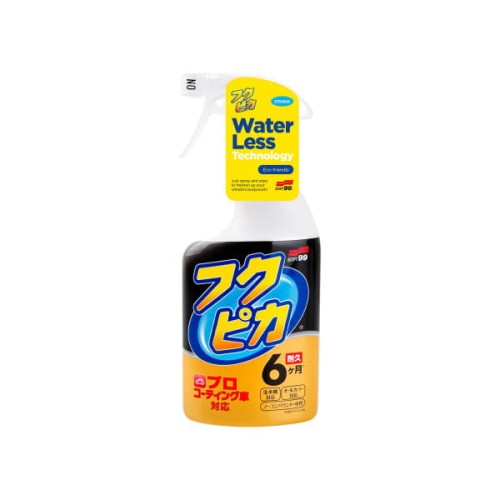 SOFT99 Fukupika Spray Strong Type - wosk w płynie, quick detailer 400ml - Sklep detailingowy Automotive Care