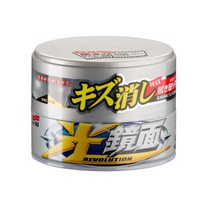 SOFT99 New Scratch Clear Wax Mirror Finish Pearl&Metallic - wosk do jasnych lakierów 200g