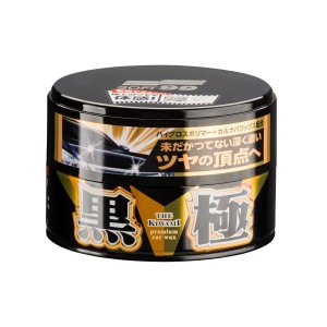 SOFT99 Kiwami Extreme Gloss Wax Black Hard - wosk do ciemnych lakierów 200g