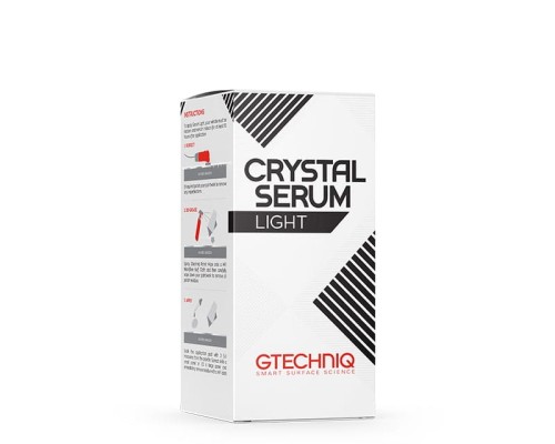 GTECHNIQ Crystal Serum Light - najtrwalsza powłoka zabezpieczająca chroniąca przed zarysowaniami 30 ml - Sklep detailingowy Automotive Care