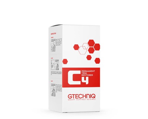 GTECHNIQ C4 Permanent Trim Restorer - powłoka ochronna do tworzyw zewnętrznych 15 ml - Sklep detailingowy Automotive Care