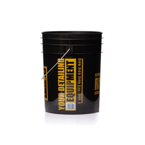WORK STUFF Detailing Bucket RINSE - czarne profesjonalne wiadro do mycia 20L - Sklep detailingowy Automotive Care