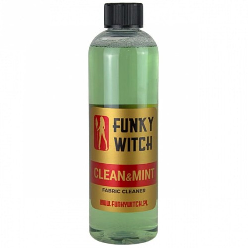 Funky Witch Clean&Mint Fabric Cleaner - preparat do czyszczenia tapicerki materiałowej 500ml - Sklep detailingowy Automotive Care