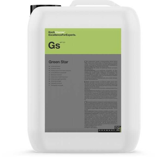 Koch Chemie Gs Green Star APC - uniwersalny środek czyszczący koncentrat 5L - Sklep detailingowy Automotive Care