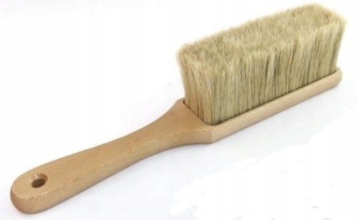 AC Products Soft Natural Brush - delikatna drewniana szczotka do usuwania śniegu z naturalnego włosia - Sklep detailingowy Automotive Care