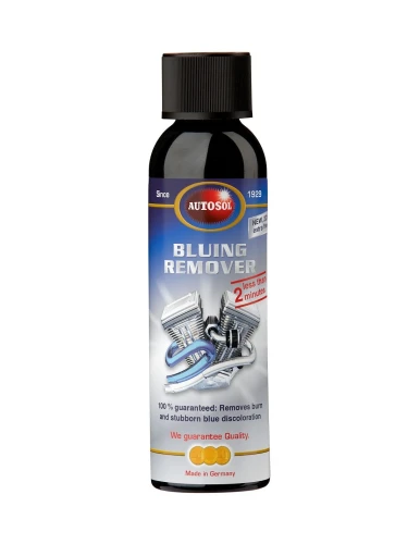AUTOSOL Bluing Remover - preparat do czyszczenia przebarwień i śladów przepaleń na rurach wydechowych 125ml - Sklep detailingowy Automotive Care
