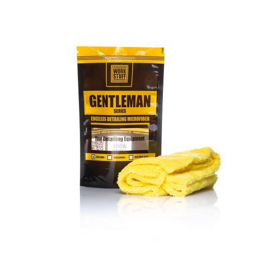 WORK STUFF Gentleman - mikrofibra bez krawędziowa, ultra delikatna 500g/m2 - Sklep detailingowy Automotive Care