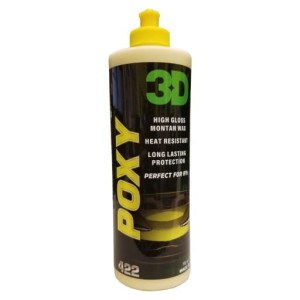 3D POXY Montan Wax & Sealant - wysokiej jakości wosk samochodowy 476ml