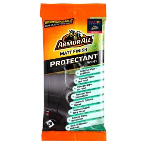 Armor All Protectant Wipes Finish Matt - matowe ściereczki do kokpitu 20szt.