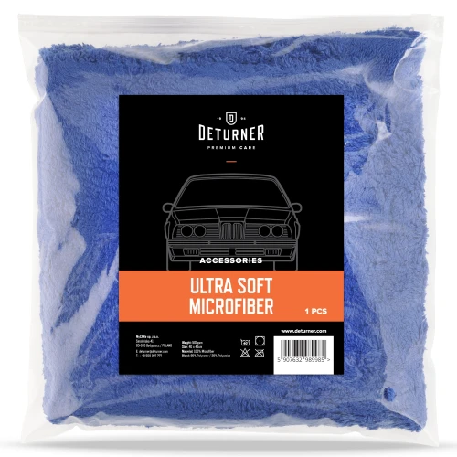 Deturner Ultra Soft Microfiber - bez krawędziowa, puszysta mikrofibra - Sklep detailingowy Automotive Care