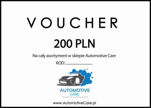Bon podarunkowy voucher - 200zł