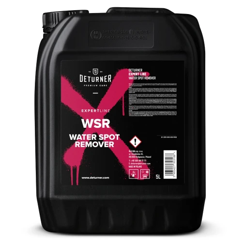 Deturner Expert Line WSR - preparat do usuwania osadów mineralnych 5L - Sklep detailingowy Automotive Care