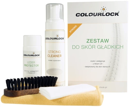 Colourlock Strong Old - zestaw do czyszczenia starych skór - Sklep detailingowy Automotive Care