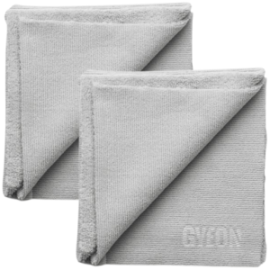 GYEON Q2M InteriorWipe EVO - zestaw mikrofibr do czyszczenia wnętrza 40x40cm 2 sztuki