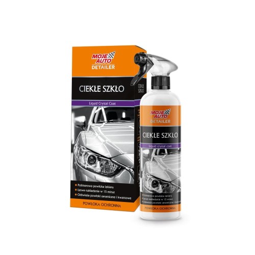 Moje Auto Detailer Ciekłe Szkło - quick detailer, powłoka ceramiczna 500ml - Sklep detailingowy Automotive Care