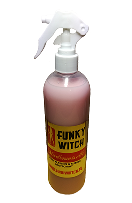 Funky Witch Mademoiselle Matt Plastics & Rubber Protectant - matowy dressing do plastiku i gumy 500ml - Sklep detailingowy Automotive Care