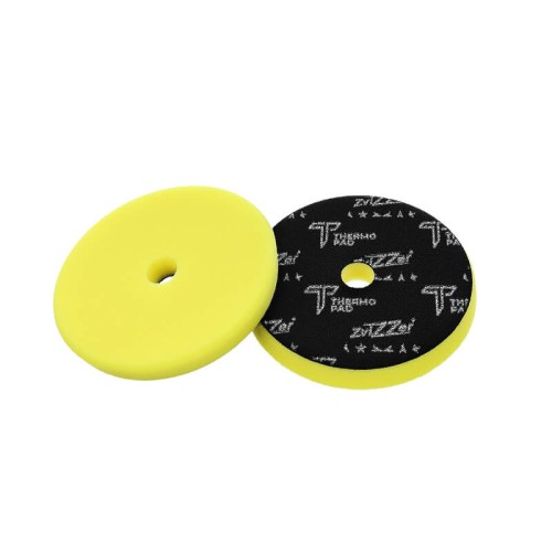 ZviZZer THERMO TRAPEZ PAD YELLOW SOFT 140/20/125 - żółta gąbka polerska finiszowa - Sklep detailingowy Automotive Care