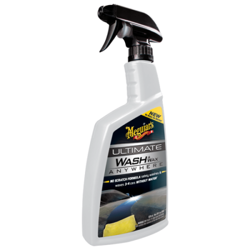Meguiar's Ultimate Waterless Wash & Wax - środek do czyszczenia samochodu bez wody 768ml - Sklep detailingowy Automotive Care